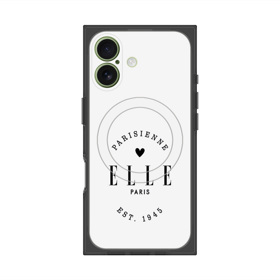 プレミアムスクエアケース with MagSafe［ ELLE - Parisienne ］