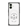 プレミアムスクエアケース with MagSafe［ ELLE - Parisienne ］