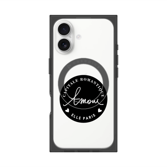 プレミアムスクエアケース with MagSafe［ ELLE - Capitale Romantique ］