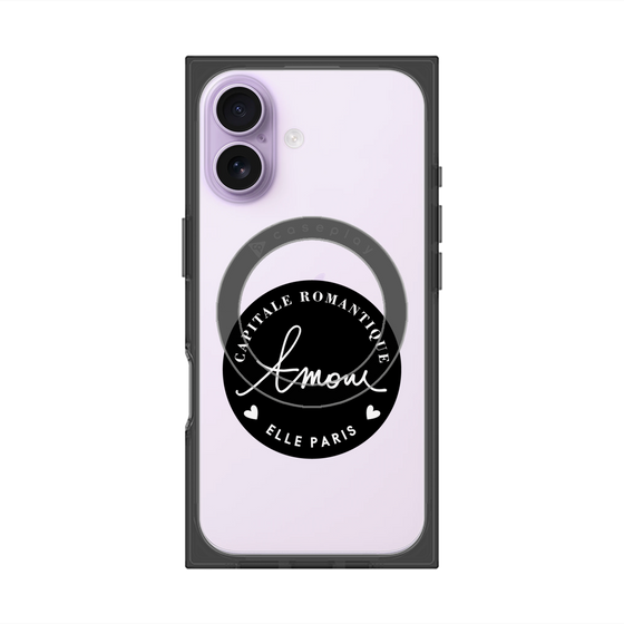 プレミアムスクエアケース with MagSafe［ ELLE - Capitale Romantique ］
