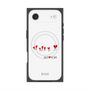 プレミアムスクエアケース with MagSafe［ ELLE - Let who love me follow me - ホワイト ］