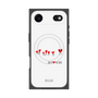 プレミアムスクエアケース with MagSafe［ ELLE - Let who love me follow me - ホワイト ］