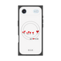 プレミアムスクエアケース with MagSafe［ ELLE - Let who love me follow me - ホワイト ］
