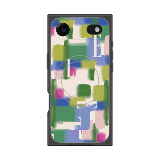 プレミアムスクエアケース with MagSafe［ ELLE - Iconics Prints3 ］