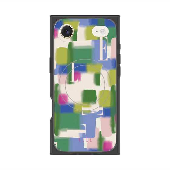 プレミアムスクエアケース with MagSafe［ ELLE - Iconics Prints3 ］