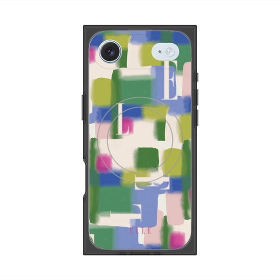 プレミアムスクエアケース with MagSafe［ ELLE - Iconics Prints3 ］