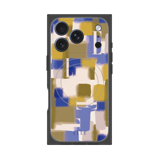 プレミアムスクエアケース with MagSafe［ ELLE - Iconics Prints4 ］