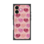 プレミアムスクエアケース with MagSafe［ ELLE - Cat Pattern - ピンク ］