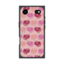 プレミアムスクエアケース with MagSafe［ ELLE - Cat Pattern - ピンク ］