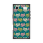 プレミアムスクエアケース with MagSafe［ ELLE - Cat Pattern - グリーン ］