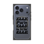 プレミアムスクエアケース with MagSafe［ ELLE - ELLE Paris ］