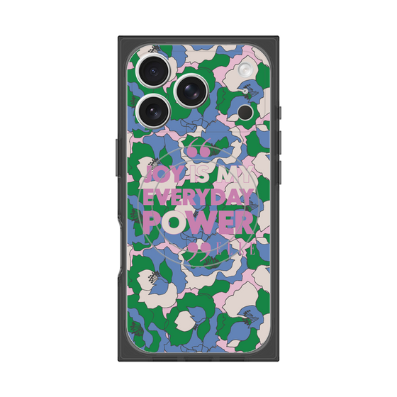 プレミアムスクエアケース with MagSafe［ ELLE - Joy is my everyday power ］