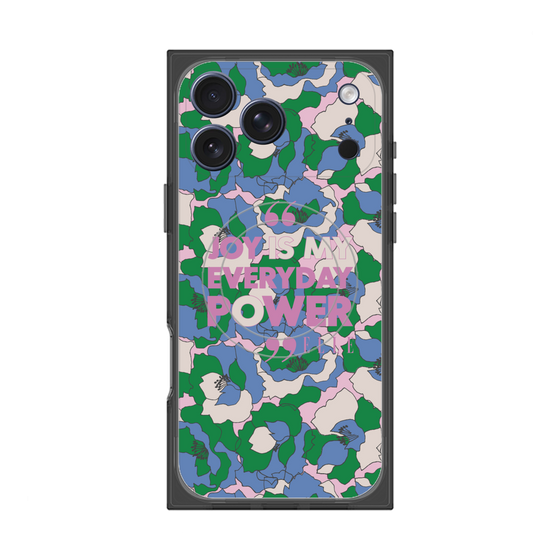 プレミアムスクエアケース with MagSafe［ ELLE - Joy is my everyday power ］