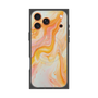 プレミアムスクエアケース with MagSafe［ Color Rain - オリジナル - Tangerine Mist ］