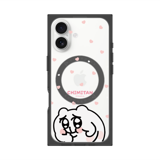 プレミアムスクエアケース with MagSafe［ ちみたん - ちみたん ］
