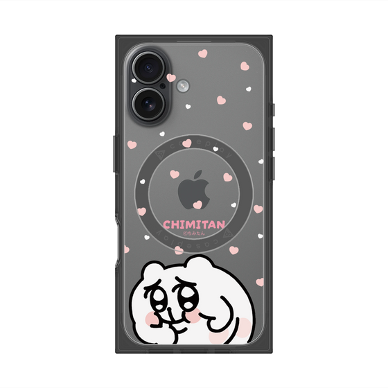 プレミアムスクエアケース with MagSafe［ ちみたん - ちみたん ］