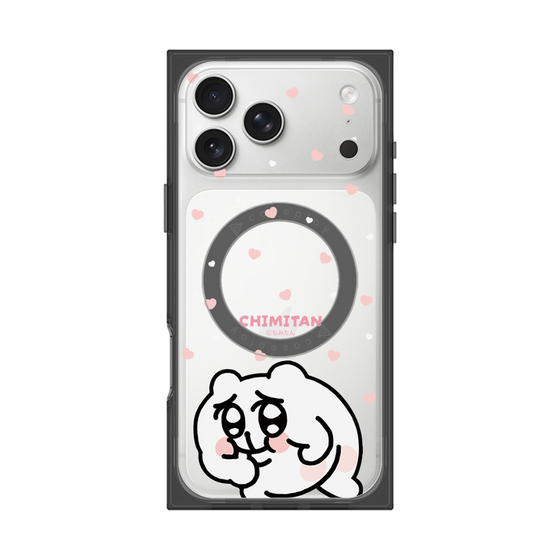 プレミアムスクエアケース with MagSafe［ ちみたん - ちみたん ］