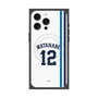 プレミアムスクエアケース with MagSafe［ 埼玉西武ライオンズ- #12 WATANABE - ホーム ］