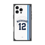プレミアムスクエアケース with MagSafe［ 埼玉西武ライオンズ- #12 WATANABE - ホーム ］
