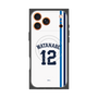 プレミアムスクエアケース with MagSafe［ 埼玉西武ライオンズ- #12 WATANABE - ホーム ］