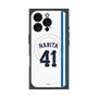 プレミアムスクエアケース with MagSafe［ 埼玉西武ライオンズ- #41 NARITA - ホーム ］