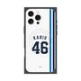 プレミアムスクエアケース with MagSafe［ 埼玉西武ライオンズ- #46 KARIU - ホーム ］