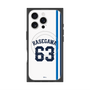 プレミアムスクエアケース with MagSafe［ 埼玉西武ライオンズ- #63 HASEGAWA - ホーム ］