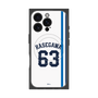 プレミアムスクエアケース with MagSafe［ 埼玉西武ライオンズ- #63 HASEGAWA - ホーム ］