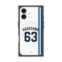 プレミアムスクエアケース with MagSafe［ 埼玉西武ライオンズ- #63 HASEGAWA - ホーム ］
