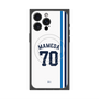 プレミアムスクエアケース with MagSafe［ 埼玉西武ライオンズ- #70 MAMEDA - ホーム ］