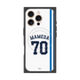 プレミアムスクエアケース with MagSafe［ 埼玉西武ライオンズ- #70 MAMEDA - ホーム ］