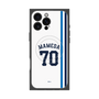 プレミアムスクエアケース with MagSafe［ 埼玉西武ライオンズ- #70 MAMEDA - ホーム ］