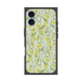 プレミアムスクエアケース with MagSafe［ 日比谷花壇 - DelicateGeometry - ライトグリーン ］