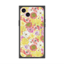 プレミアムスクエアケース with MagSafe［ 日比谷花壇 - HarmonyinBloom - イエロー ］