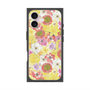 プレミアムスクエアケース with MagSafe［ 日比谷花壇 - HarmonyinBloom - イエロー ］