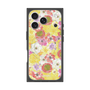 プレミアムスクエアケース with MagSafe［ 日比谷花壇 - HarmonyinBloom - イエロー ］