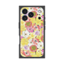 プレミアムスクエアケース with MagSafe［ 日比谷花壇 - HarmonyinBloom - イエロー ］