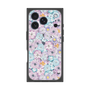 プレミアムスクエアケース with MagSafe［ 日比谷花壇 - HarmonyinBloom - パープル ］