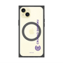 プレミアムスクエアケース with MagSafe［ クリアソン新宿 - 縦組ロゴ２ ］