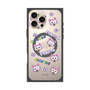 プレミアムスクエアケース with MagSafe［ クリアソン新宿 - くりあにゃん - 総柄 ］
