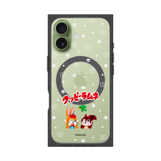 プレミアムスクエアケース with MagSafe［ クッピーラムネ - 寝ころぶ ］