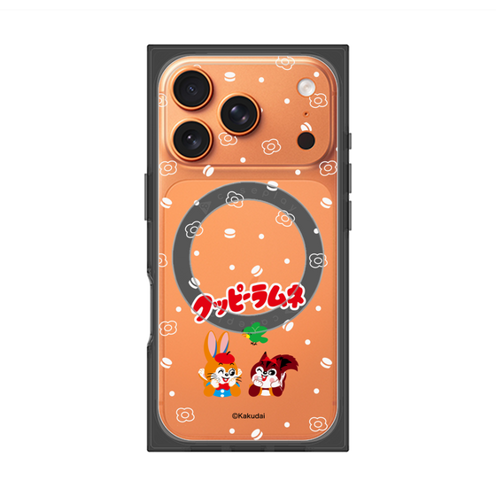 プレミアムスクエアケース with MagSafe［ クッピーラムネ - 寝ころぶ ］