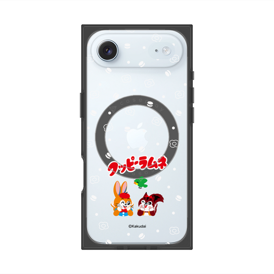 プレミアムスクエアケース with MagSafe［ クッピーラムネ - 寝ころぶ ］