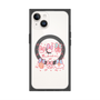 プレミアムスクエアケース with MagSafe［ もくもくちゃん - リボン ］