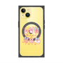 プレミアムスクエアケース with MagSafe［ もくもくちゃん - リボン ］