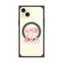 プレミアムスクエアケース with MagSafe［ もくもくちゃん - リボン ］