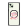 プレミアムスクエアケース with MagSafe［ もくもくちゃん - リボン ］