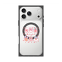 プレミアムスクエアケース with MagSafe［ もくもくちゃん - リボン ］