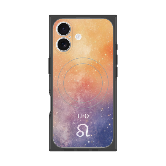 プレミアムスクエアケース with MagSafe［ STARRY SIGNS - オリジナル - Leo ］