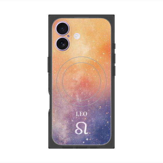 プレミアムスクエアケース with MagSafe［ STARRY SIGNS - オリジナル - Leo ］